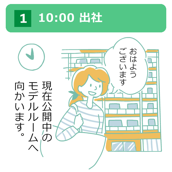 10:00出社