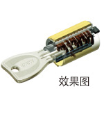 凹凸双重钥匙